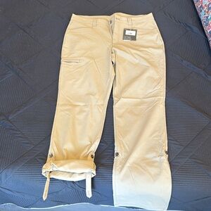 Eddie Bauer “Horizon” pants. Light khaki color. Size 12 Tall / Long.